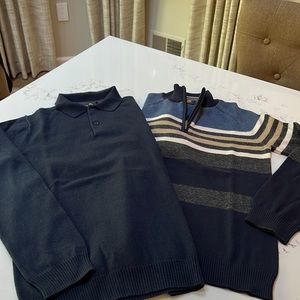 Two longsleeve lightweight sweaters. Nordstrom brand. Excellent condition.